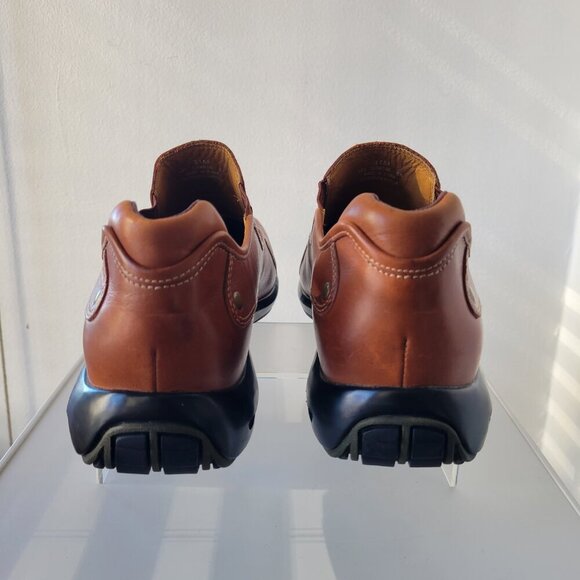 Men's Dress Casual Shoe Brown Cole Haan Bicycle Toe Loafer (Size: 11M) - Picture 10 of 16